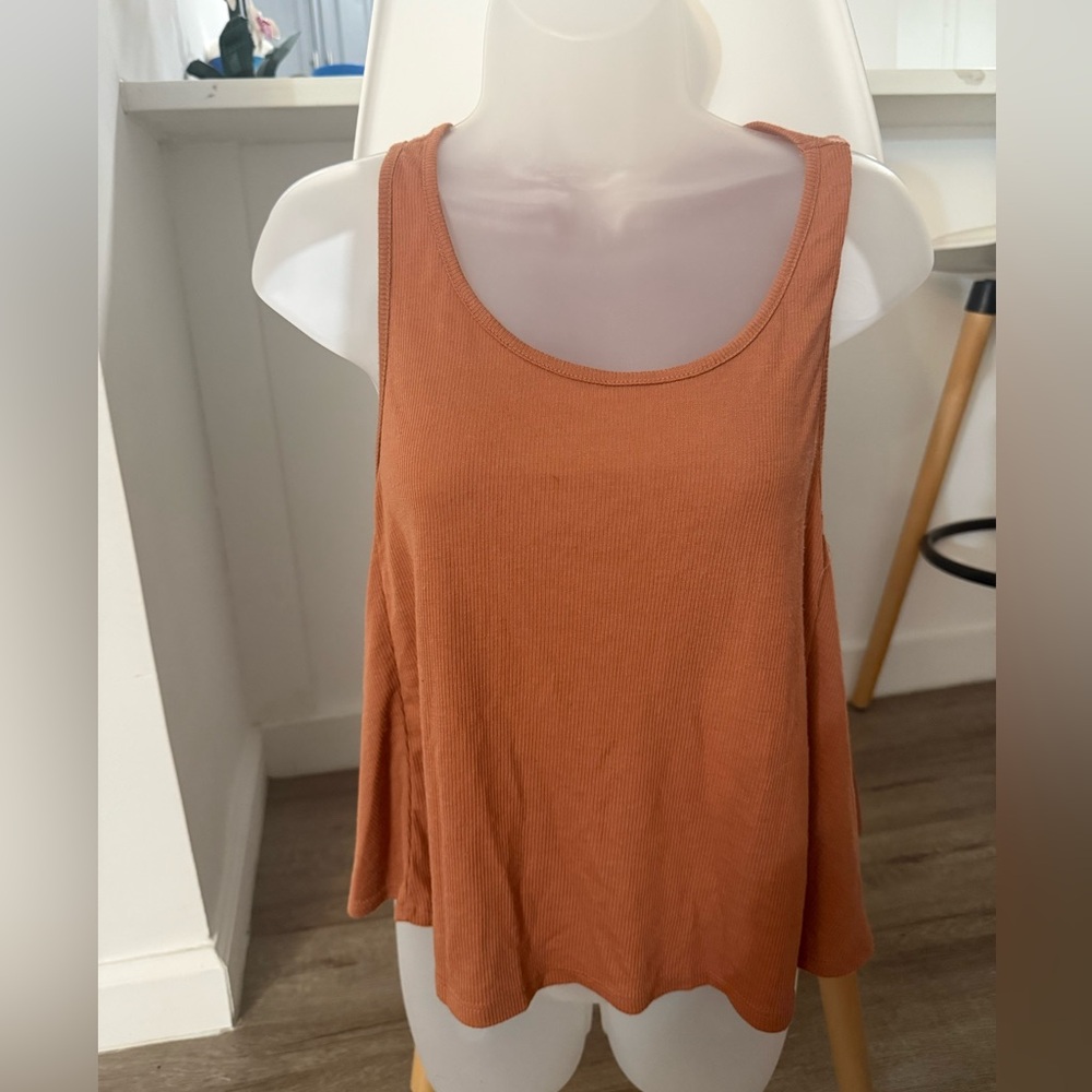 Forever21 Salmon loose tank top small